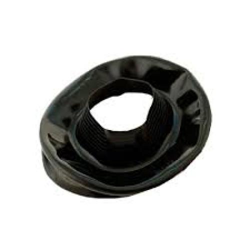 BARE SILICONE NECKSEAL, BLACK, L