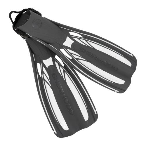 SHERWOOD ELITE FIN, BLACK, SMALL