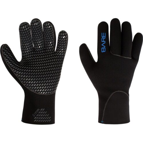 BARE 5MM GLOVE, BLACK - MEDIUM