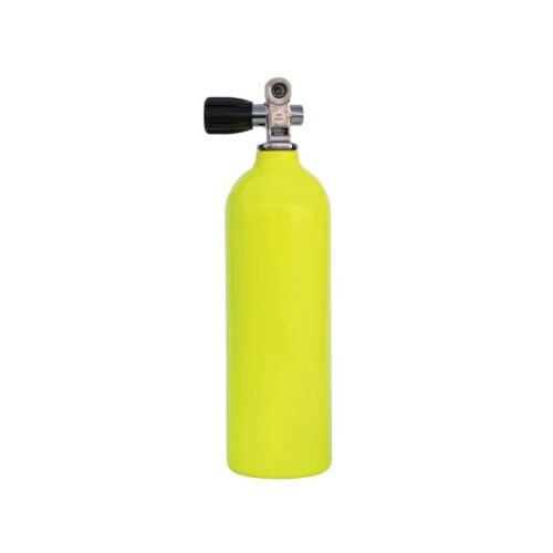 ALUMINUM 13 CU FT YELLOW CYLINDER