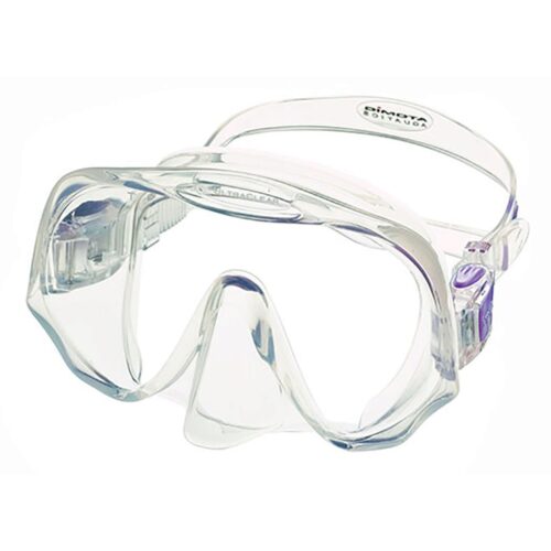 Frameless Mask, Medium Clear/Purple