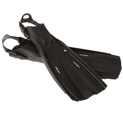 VIPER FIN OH, BK/BK, XL