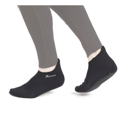2MM NEOPRENE LOW CUT SOCKS, SIZE 12