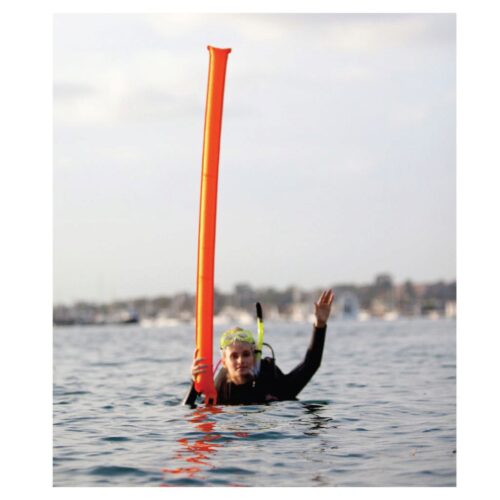 XS SCUBA 6 ' SAFETY TUBE, ORANGE