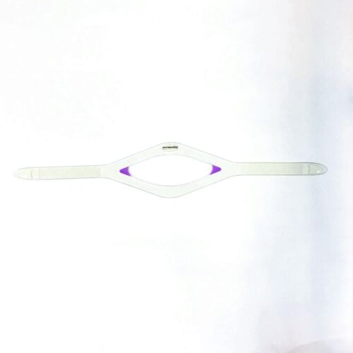 Mask Strap, Clear/Purple