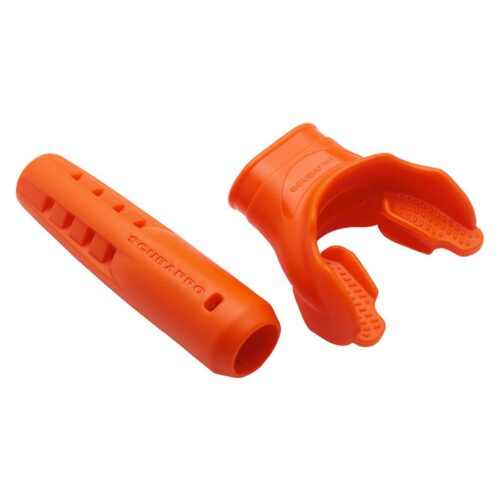 SCUBAPRO MOUTHPIECE + HOSE PROTECTOR SLEEVE KIT - ORANGE (2016)
