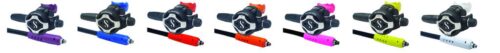 SCUBAPRO MOUTHPIECE + HOSE PROTECTOR SLEEVE KIT - ORANGE (2016)
