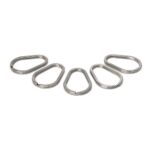 XS SCUBA TEAR DROP SPLIT RING - 5 PACK
