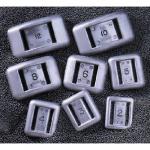 XS SCUBA LACE-THRU UNCOATED LEAD WEIGHTS 3 LBS