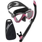 CRESSI RANGER MASK TAO SNORKEL PACKAGE