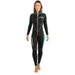 CRESSI LIDO 2mm LADY - BLACK/AQUA