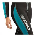 CRESSI LIDO 2mm LADY - BLACK/AQUA