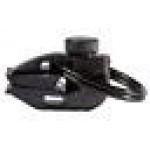 LARGE BLACK NICKEL ZIPPER SLIDER