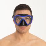 SEAC AJNA, FRAMELESS SCUBA MASK, BLUE/BLACK