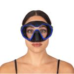 SEAC ICONA, FRAMELESS SCUBA MASK, BLACK/BLUE