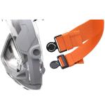 LIBERA FULL SNORKELING MASK L/LX BLACK/ORANGE