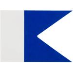 TRIDENT ALPHA DIVE FLAG STICKER