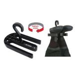 XS SCUBA FOLDABLE DRYSUIT HANGER, BLK