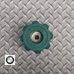 XS SCUBA HANDWHEEL GREEN - EASY GRIP