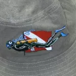 SWIMMING DIVER FLOPPY HAT
