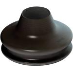 BARE SILICONE NECKSEAL, BLACK, L