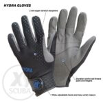XS SCUBA HYDRA GLOVES - SIZE SMALL