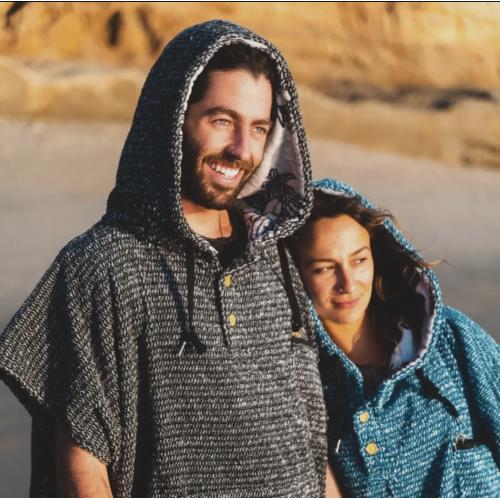 West Path Dive/Surf Changing Poncho w/Fleece Lined Hood