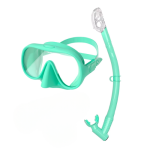 Mask Snorkel Combo FSS Cyan