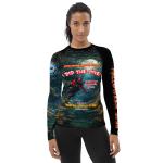 Haunted Hunt Rash Guard Women's