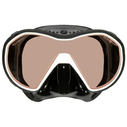 Masks,PLAZMA,BLACK SIL/BLACK,AMBER LENS