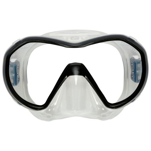 Masks,PLAZMA,CLEAR SIL/BLACK