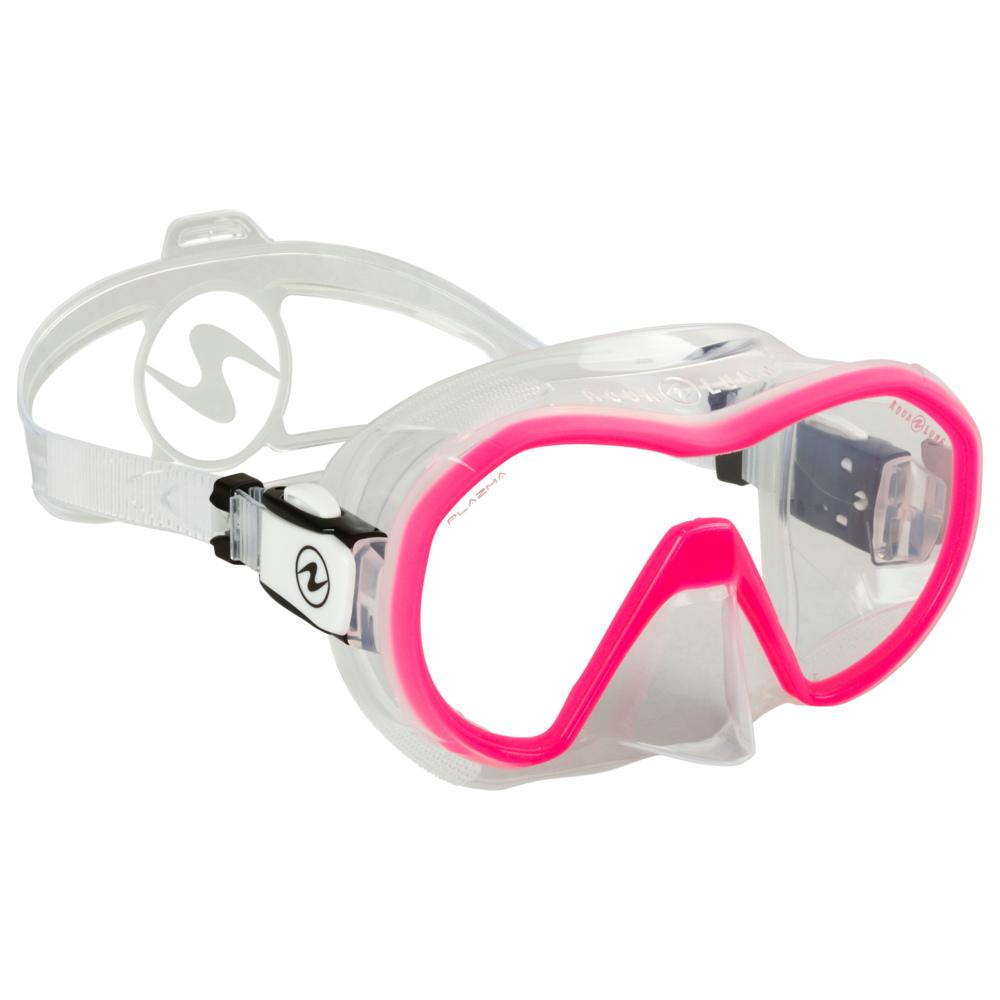 Masks,PLAZMA,CLEAR SIL/PINK Masks,PLAZMA,CLEAR SIL/PINK