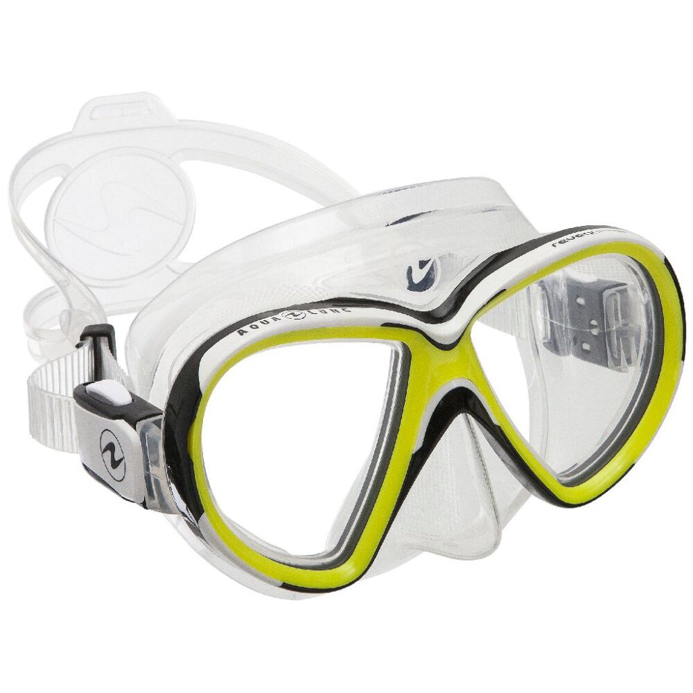 Masks,REVEAL X2,CLEAR SIL/YELLOW Masks,REVEAL X2,CLEAR SIL/YELLOW