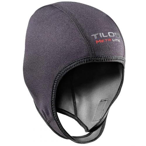 L, 1mm Titanium Neoprene Beanie, Black