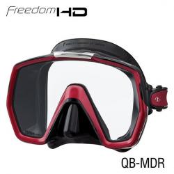 FREEDOM HD MASK -BLACK/METALLIC RED