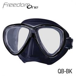 FREEDOM ONE MASK - BLACK/BLACK SILICONE