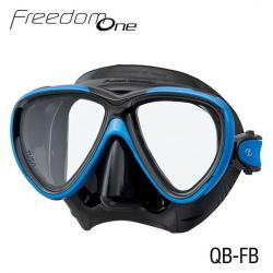 FREEDOM ONE MASK - BLACK/FISH TAIL BLUE