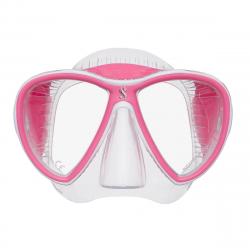 Synergy 2 Twin - Clear/Clear/Pink w/comfort strap- Clear Skirt