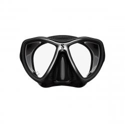 Synergy Mini Mask w/ Comfort Strap - Black/Silver - Black Skirt