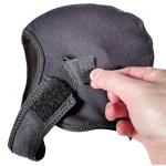 L, 1mm Titanium Neoprene Beanie, Black