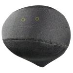 L, 1mm Titanium Neoprene Beanie, Black