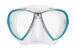 Synergy Twin w/Comfort Strap - Clear/Turquoise-Clear Skirt