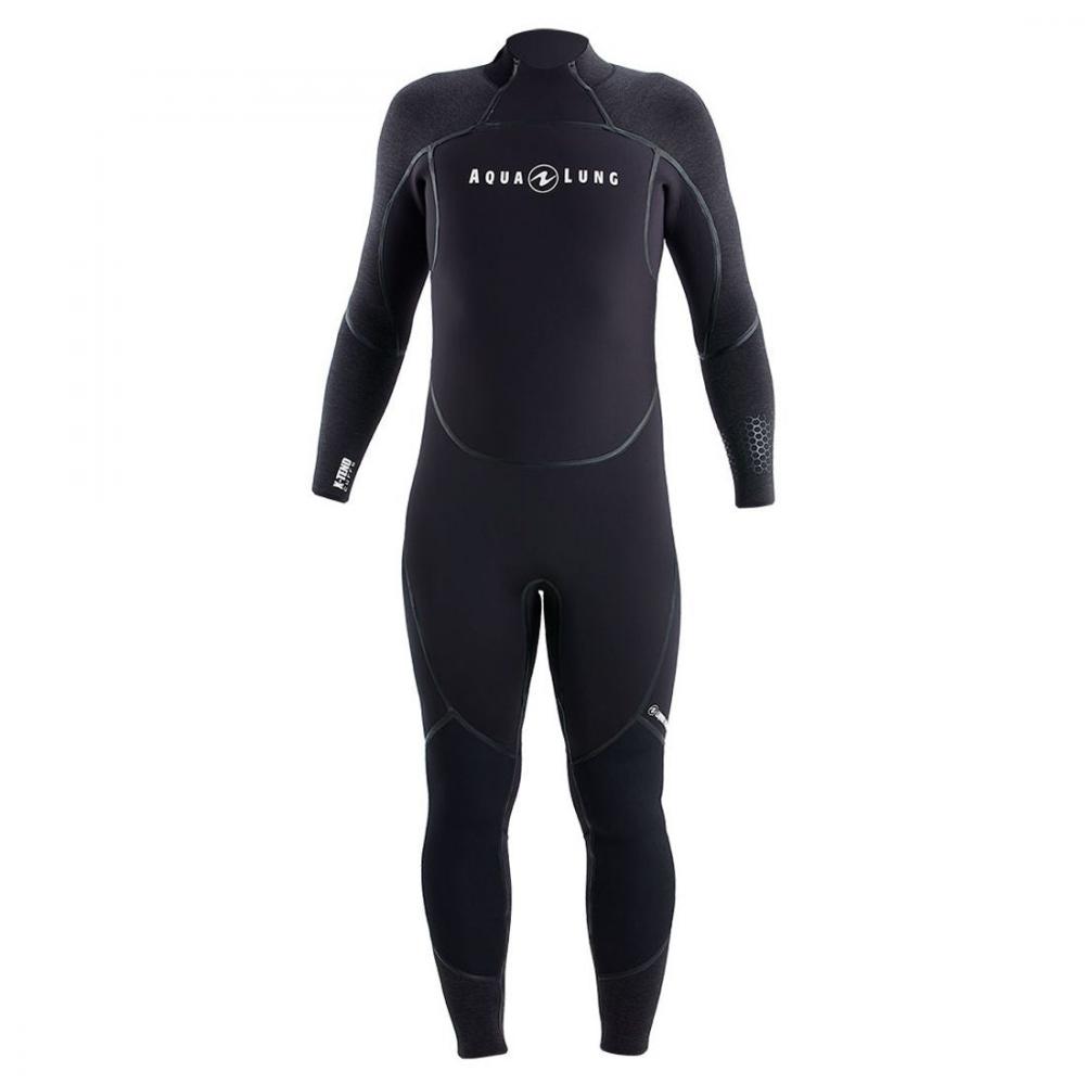SUIT,AQUAFLEX,3MM,BLACK/CHAR,MEN,ML SUIT,AQUAFLEX,3MM,BLACK/CHAR,MEN,ML