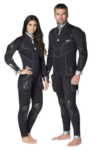 645125 SD COMBAT 7MM SEMI-DRY FULLSUIT - MALE L/54