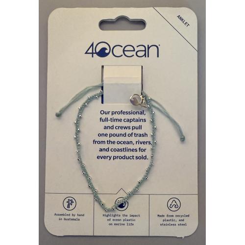 Guatemala Eternal Anklet - Light Blue