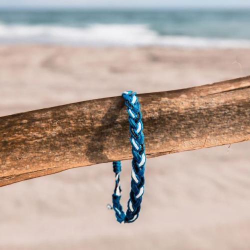 Bali Boarder Braid - Grey, White, Seafoam Green - 4Ocean