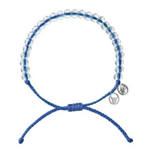 Signature Blue Beaded Bracelet - Blue - 4Ocean