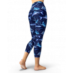 Whale Shark Wonderland Contour Leggings