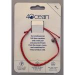 Classic Braided Anklet - Pink & Coral Multi