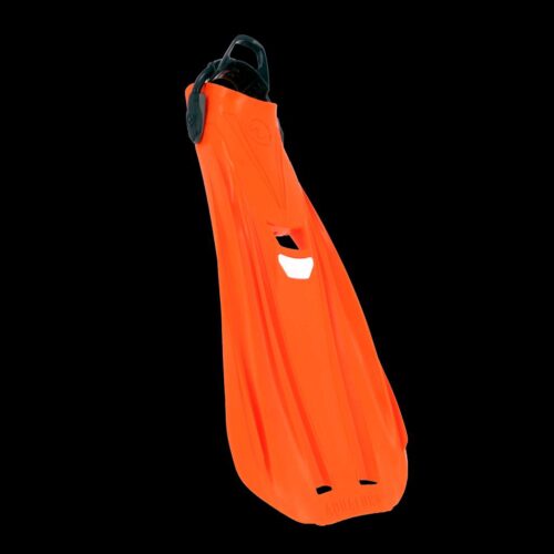 STORM MAX FINS ORG/WHT SM